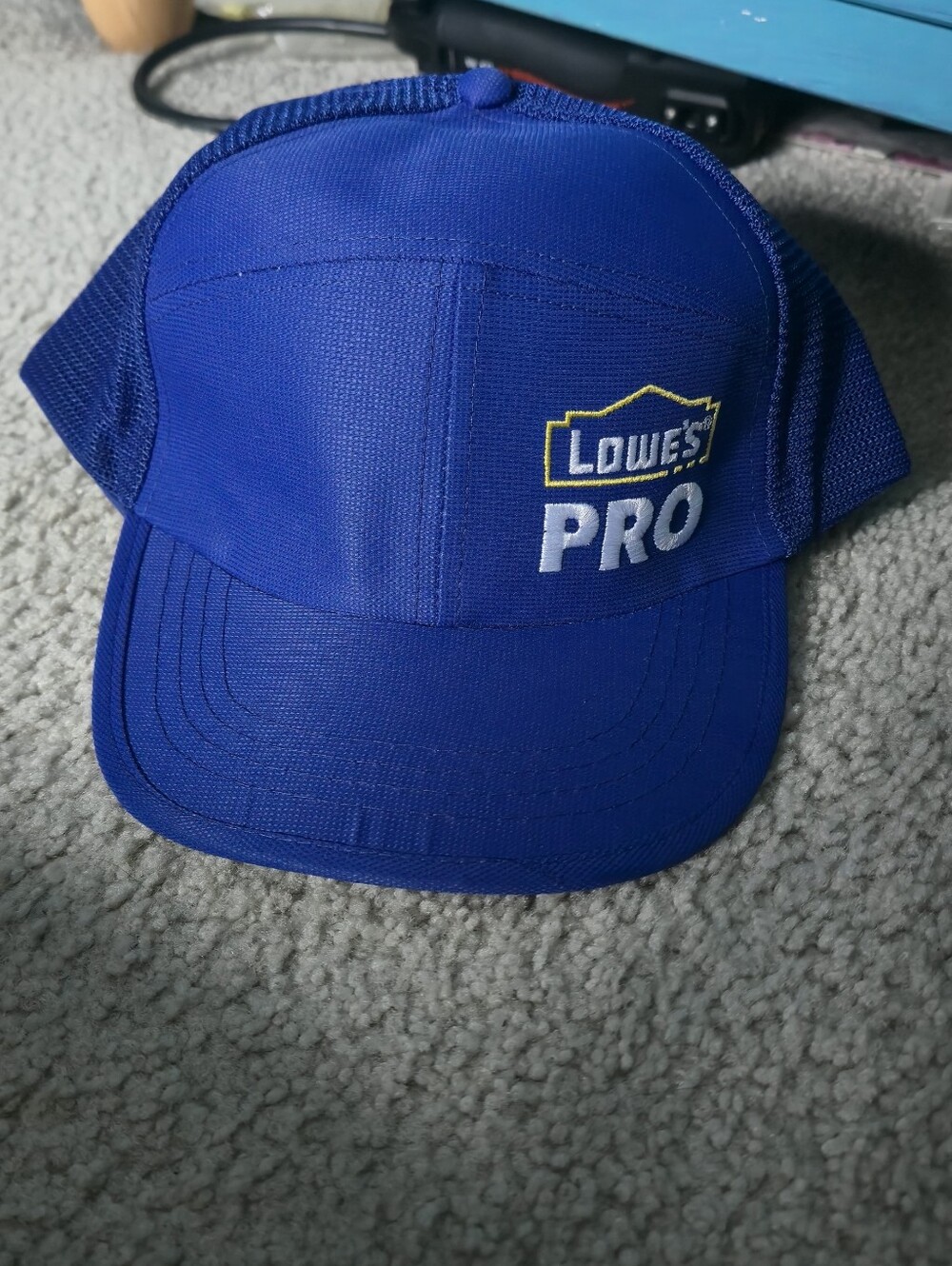 Lowe's Hat & Protective Glasses